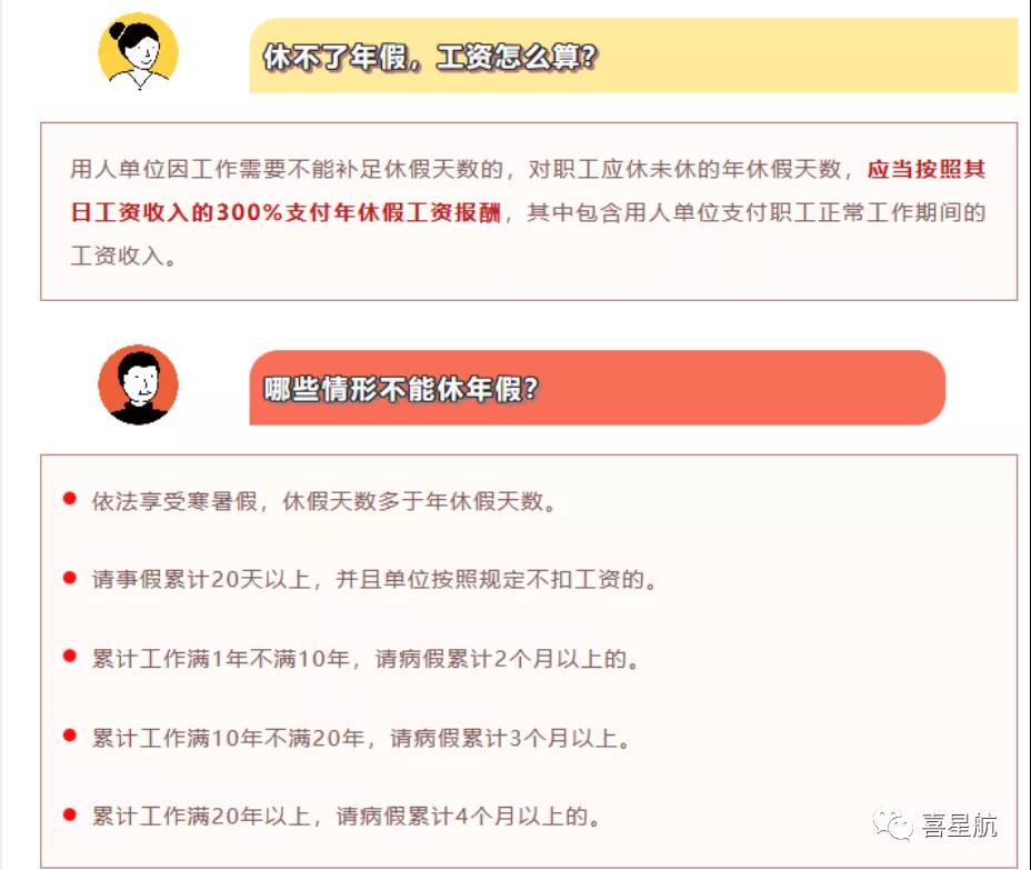 你有多少天年假呢？(圖2)